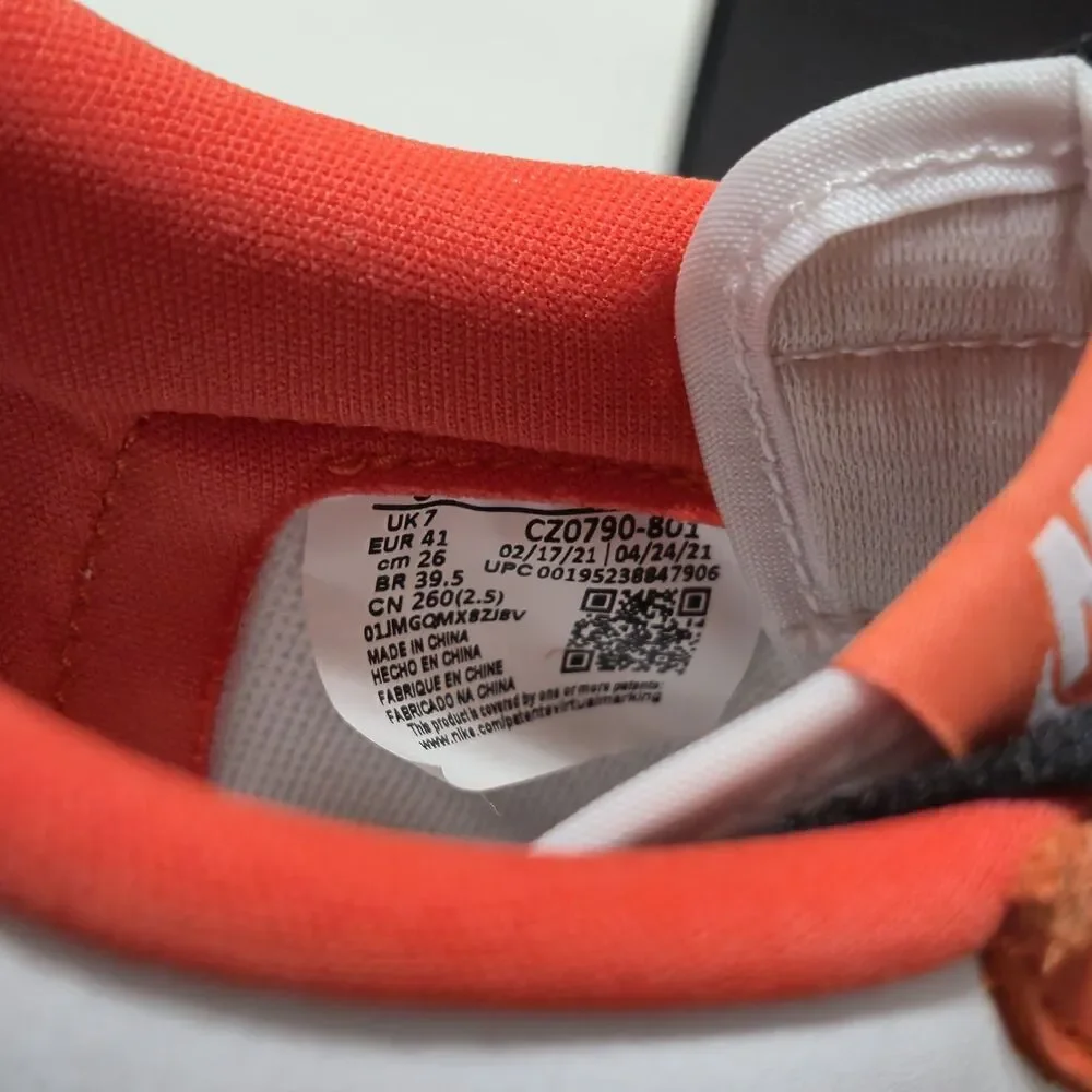Nike Air Jordan 1 Low OG Starfish Men’s Size 8 Orange | White